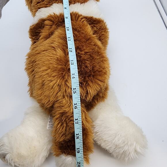 Folkmanis St. Bernard Plush Hand Puppet 18" Floppy Realistic Stuffed Animal Toy - Picture 11 of 12